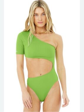 Alo Yoga Body Wave one-piece swimsuit or bodysuit xxs nwt